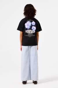 Garcia A52602_girls T-shirt ss 1755-off black