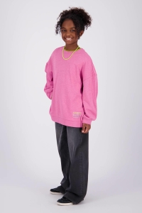 vingino Icon melange round neck sangria sunset