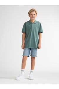 Petrol Industries Boys Polo Short Sleeve oil green