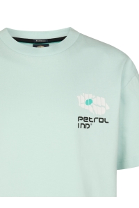 Petrol Industries Boys T-Shirt SS Classic Print cool mint