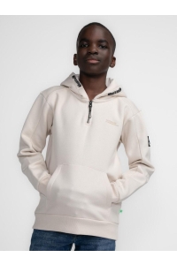 Petrol Industries Boys Sweater Hooded Zip ecru