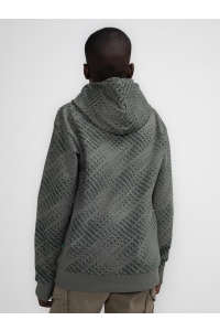 Petrol Industries Boys Sweater Hooded AOP dark sage