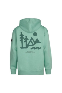 Petrol Industries Boys Sweater Hooded green smoke
