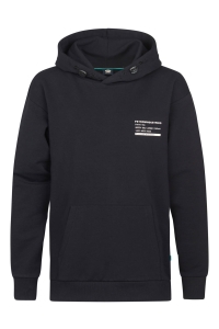 Petrol Industries Boys Sweater Hooded Print deep black