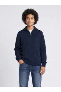 Petrol Industries Boys Knitwear Collar navy blue