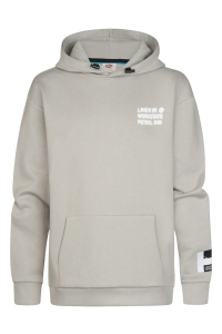 Petrol Industries Boys Sweater Hooded Print ice grey