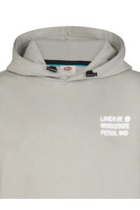 Petrol Industries Boys Sweater Hooded Print ice grey