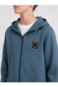 Petrol Industries Boys Sweater Hooded Zip storm blue