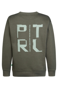 Petrol Industries Boys Sweater Round Neck Print beluga