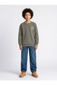 Petrol Industries Boys Sweater Round Neck Print beluga