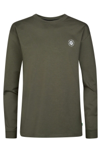 Petrol Industries Boys T-Shirt LS AOP beluga