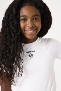 Garcia B52401_girls T-shirt ss 53-off white