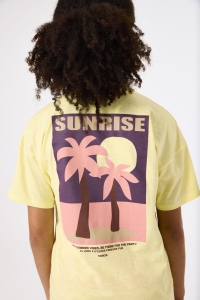 Garcia C52606_girls T-shirt ss 8892-soft lemon