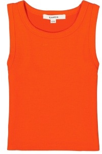 Garcia C52611_girls singlet 6095-manderin red
