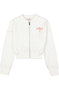 Garcia C52651_girls sweat cardigan 53-off white