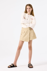 Garcia C52651_girls sweat cardigan 53-off white