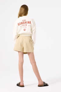 Garcia C52651_girls sweat cardigan 53-off white