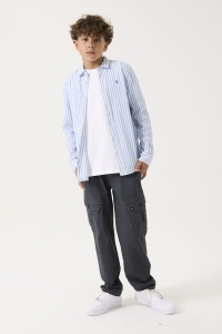 Garcia C53620_boys shirt ls 2034-stripe blue