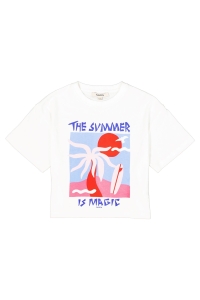 Garcia E52602_girls T-shirt ss 53-off white