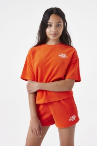 Garcia E52734_girls short 6095-manderin red