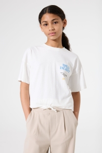 Garcia G52602_girls T-shirt ss 53-off white