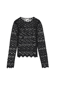 Garcia GE52003_girls T-shirt ls 1755-off black