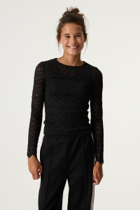 Garcia GE52003_girls T-shirt ls 1755-off black