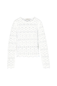 Garcia GE52003_girls T-shirt ls 53-off white