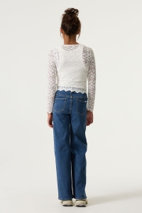 Garcia GE52003_girls T-shirt ls 53-off white