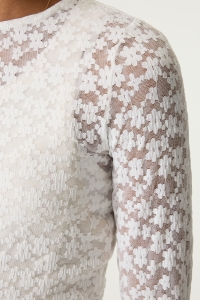 Garcia GE52003_girls T-shirt ls 53-off white