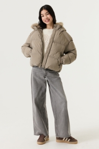 Garcia GJ2620801_girls outdoor jacket 3772-elephant skin