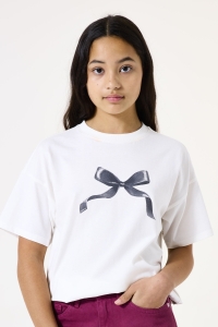 Garcia I52601 girls T-shirt ss 53-off white