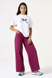 Garcia I52601 girls T-shirt ss 53-off white