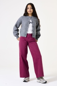 Garcia I52651_girls cardigan 3051-dark grey mel