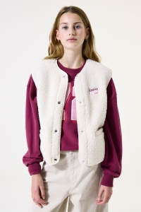 Garcia I52652_girls gilet 53-off white