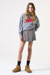Garcia I52660_girls sweat 3051-dark grey mel