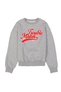 Garcia I52660_girls sweat 3051-dark grey mel