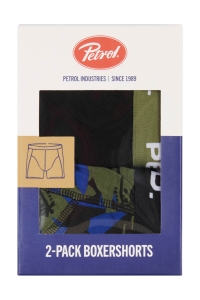 Petrol Industries Men Underwear Boxer 2-pack black