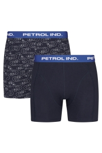 Petrol Industries Men Underwear Boxer 2-pack navy blue