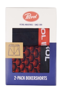 Petrol Industries Men Underwear Boxer 2-pack navy blue