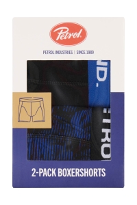 Petrol Industries Men Underwear Boxer 2-pack black