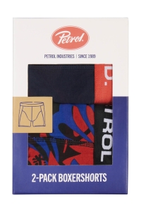 Petrol Industries Men Underwear Boxer 2-pack navy blue