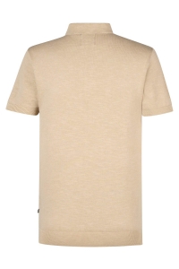 Petrol Industries Men Knitwear Polo light tan