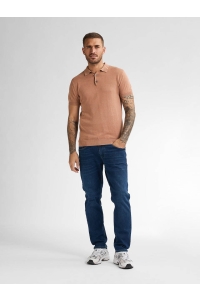 Petrol Industries Men Knitwear Polo sandal wood