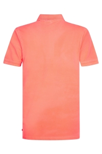 Petrol Industries Men Polo Short Sleeve fiery coral