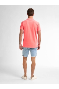 Petrol Industries Men Polo Short Sleeve fiery coral
