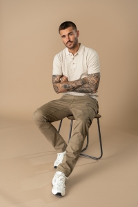 Petrol Industries Men Knitwear Polo seashell