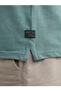 Petrol Industries Men Polo Short Sleeve oil green