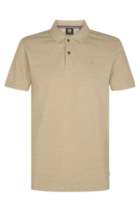 Petrol Industries Men Polo Short Sleeve light tan