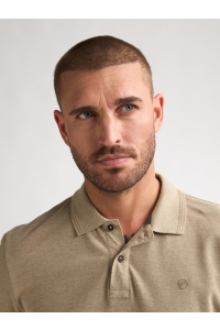 Petrol Industries Men Polo Short Sleeve light tan